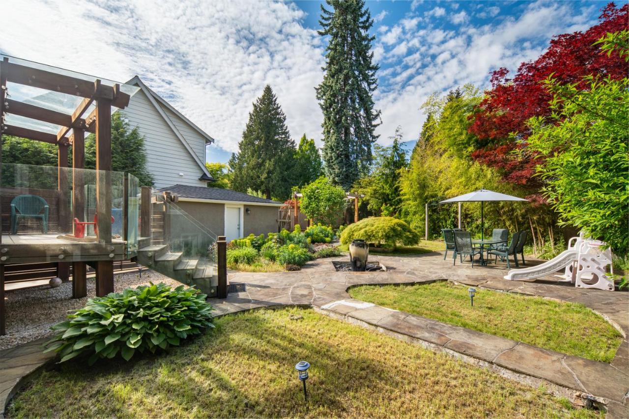 Gorgeous 4 Bedroom Garden Level Suite At Vancouver West & Ubc Eksteriør bilde